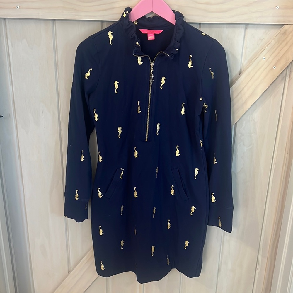 EUC sweatshirt dress with pockets, Small